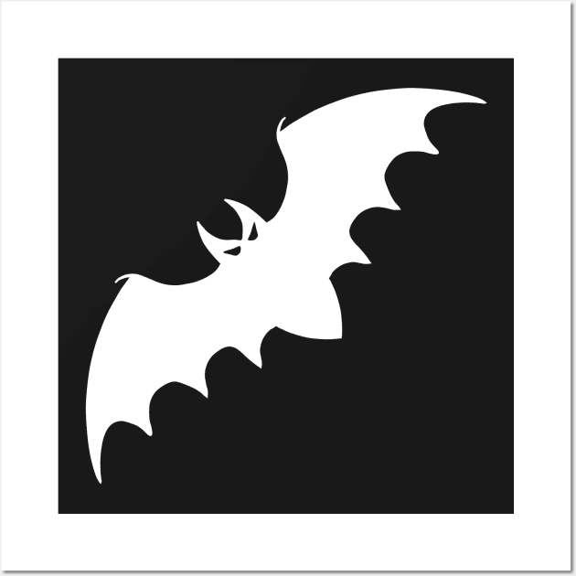 Cute Bat Wall Art by dankdesigns